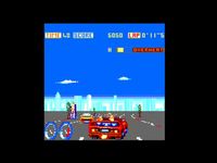 une photo d'Ã©cran de Turbo Outrun sur Amstrad CPC